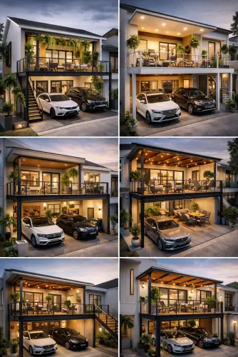 Mezannine Teras Rumah Keren di Taman Sari