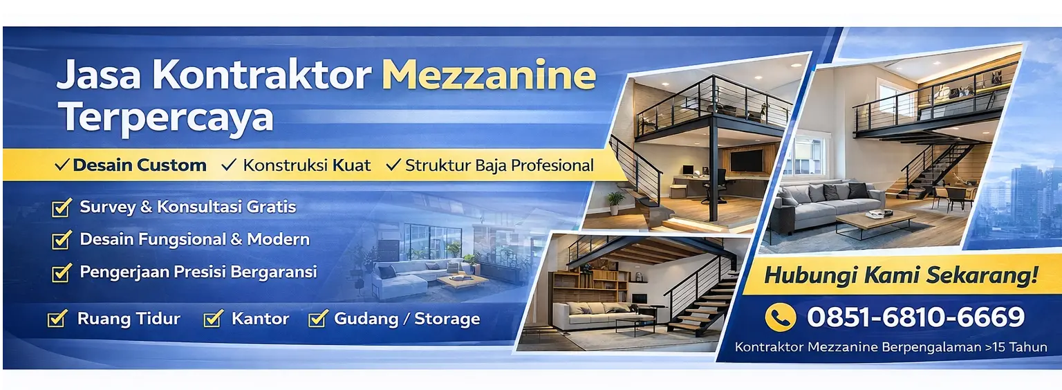 Jasa Pembuatan Mezzanine tamansari Bergaransi